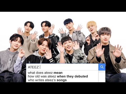 ATEEZ Answer the Web's Most Searched Questions | WIRED