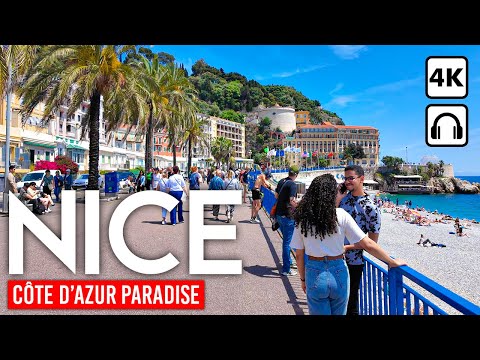 NICE, France ๐ซ๐ท Sunshine, Sea & Old Town Charm | 4K Walking Tour