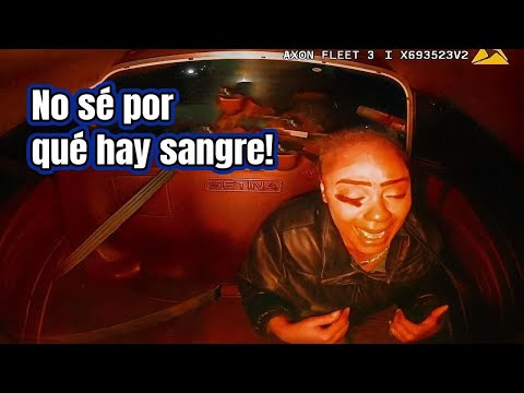 Chica de barrio atropella a 3 personas y luego se hace la víctima