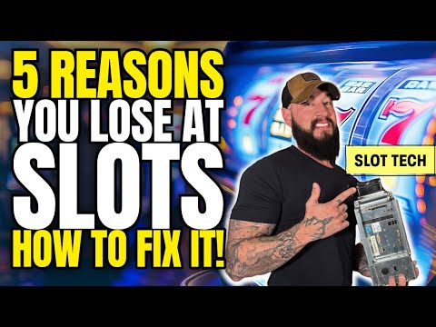 Why you LOSE at Slots 🎰 How to Fix it! 🤩 Demonstrated by a Slot Tech ⭐️