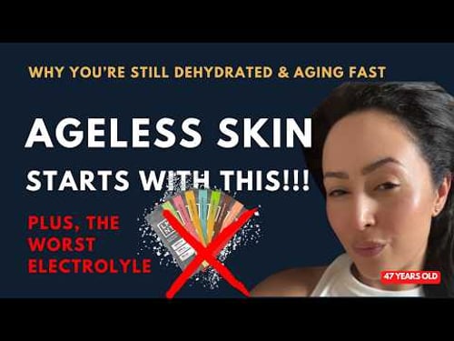 THE ELECTROLYTE SCAM: WHY YOU’RE STILL DEHYDRATED AND AGING FASTER