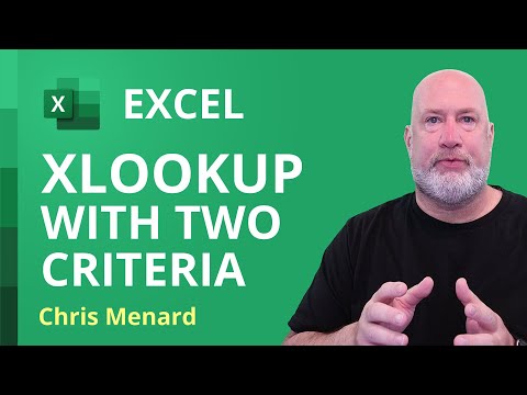 Excel Two-Way XLOOKUP - How to use XLOOKUP with two criteria in Excel | Nested XLOOKUP Tutorial