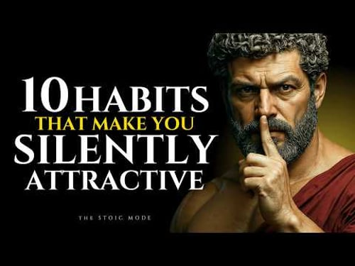 How To Be SILENTLY Attractive - 10 Socially Attractive Habits | Stoicism