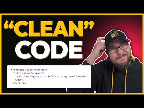 Does GenerateBlocks output "Clean Code" and does that even matter?