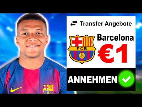 Real Madrid Karriere - ABER ich muss JEDES TRANSFERANGEBOT ANNEHMEN! 👀🤑 (zu wild!)