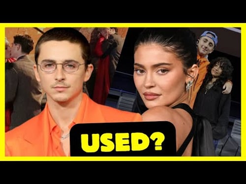 Timothée Chalamet USING Kylie Jenner as a PR TOOL — Another Actress Steps Forward