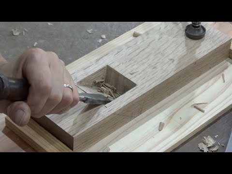 Making a Kanna Dai (Part 1) 宮大工が職人技で教える初心者のための鉋台制作動画