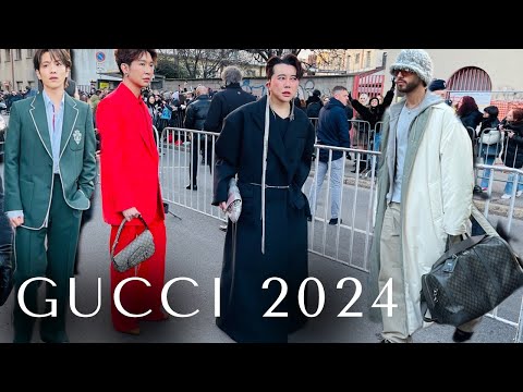 GUCCI MENSWEAR FALL-WINTER 2024 | MILAN FASHION WEEK
