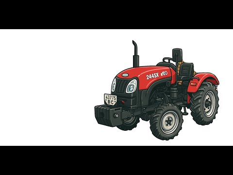 Найкращі моменти за 2025 сезон. YTO 244 SX з різним навісним та причіпним обладнанням.