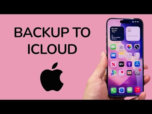 How To Backup Your iPhone To iCloud Account