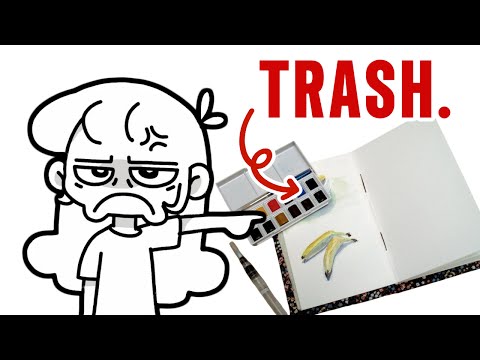 Roasting All The Sketchbooks (brutal)