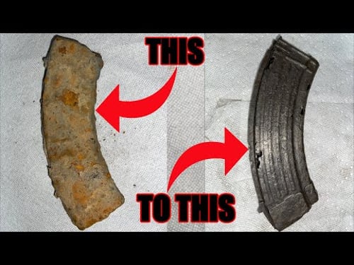 Restoring AK-47 MAGAZINE!!! Satisfying!!!