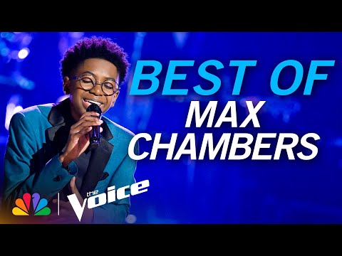 The Best Performances from Finalist Max Chambers | The Voice | NBC