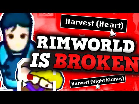 RIMWORLD The War Crime Simulator - Perfectly Balanced Organ Harvesting Colony Game!