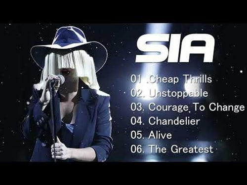 SIA Full Hits Songs Collection Album 2025 - SIA Best Songs Playlist 2025