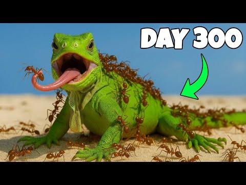 Simulating a Desert for 300 Days | Anttrek's Ant Colony Simulation