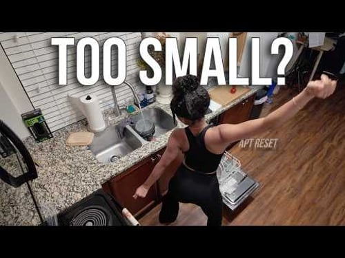 Can You Live a Full Life in 500 Sq Ft? | Weekend Tiny Apt Vlog