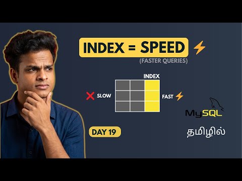 STOP Writing Slow SQL Queries! Learn INDEX (Tamil) | SQL Day 18