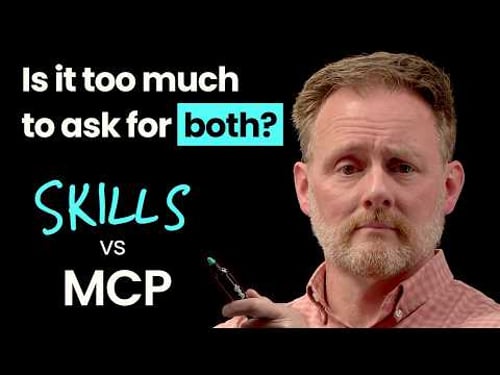 Agent Skills or MCP in the era of Claude Code?