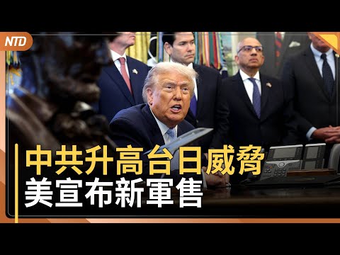 美宣布對台灣新軍售|薛瑞福指薛劍沒資格任公職|川普與俄討論停戰 有28點新計畫?|日本大分火災延燒 無人島也起火|20251119(三)| 新唐人電視台