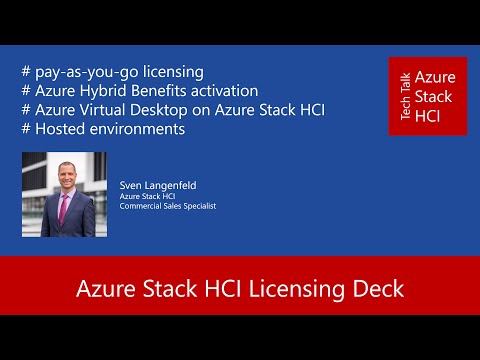 Azure Stack HCI Licensing