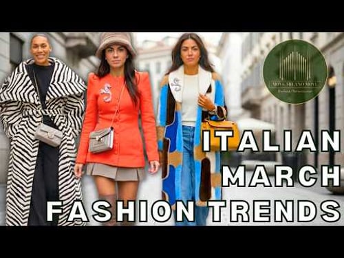 MILAN STREET STYLE MARCH 2026: Italian Bold Street Style | Street Fashion Vlog ๐ฎ๐น