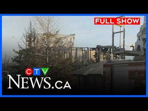 Home under construction destroyed in fire | CTV News Calgary at 11:30 for March 23, 2026