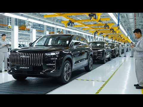 How Jaecoo 7 SUVs Are Made | Inside Chinese Luxury Car Factory (Full Process)