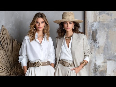 Ralph Lauren Spring Summer 2026 Linen White & Oatmeal – Effortless Summer Elegance for Women