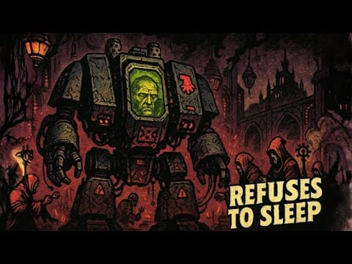 What Happens When a Dreadnought Refuses to Sleep | Warhammer 40K Horror Lore