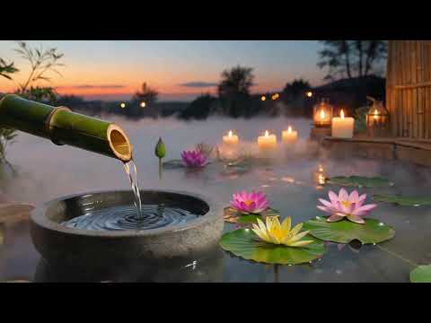 Soothing Relaxation Music 🌿 Calming Piano Music for Deep Sleep, Water Sounds, Spa, Yoga & Therapy