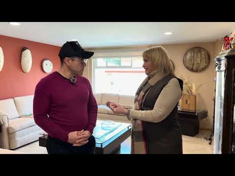 Visitamos la casa de Rocio Banquells, la cual nos compartió que su vida no ha sido fácil.