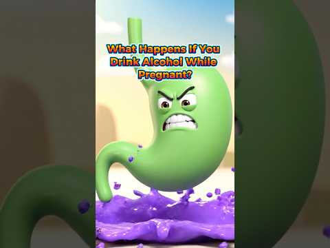 What Happens If You Drink Alcohol While Pregnant? | The Organ Story #organstory #health #alcohol