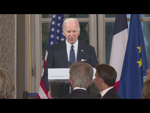 Biden calls France 'our first friend' as host Macron says, 'Allied we are and allied we will stay'