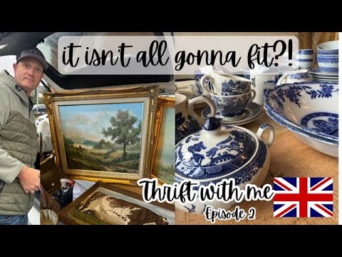 Thrift With Me UK - Episode 2 England Antiques and Vintage Home Decor