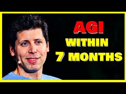 OpenAI's "AGI Pieces" SHOCK the Entire Industry! AGI in 7 Months! | GPT, AI Agents, Sora & Search