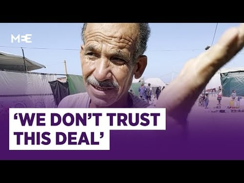 Gazans wary of Trump's plan but exhausted by war