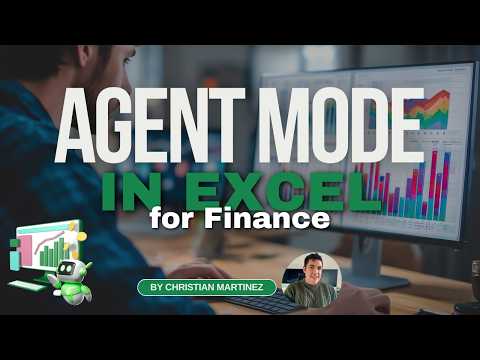 Excel Agent Mode is NOW Available in Copilot ! 3 Powerful Finance Use Cases for this AI Tool