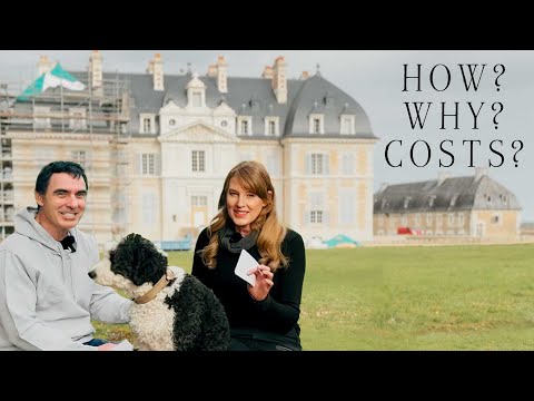 How much did we pay? What is the château restoration costing? ALL your questions answered!