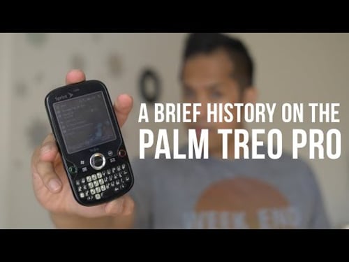 A brief look back at the Palm Treo Pro