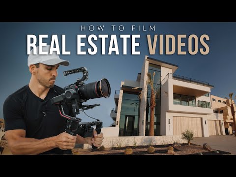 How to Film a Real Estate Videos // Canon EOS R5 C (8k 60fps RAW)