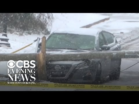 Bomb cyclone pummels South with snow, ice and freezing temperatures