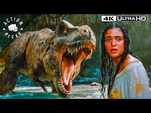 Attacked by the T. rex | Jurassic World: Rebirth