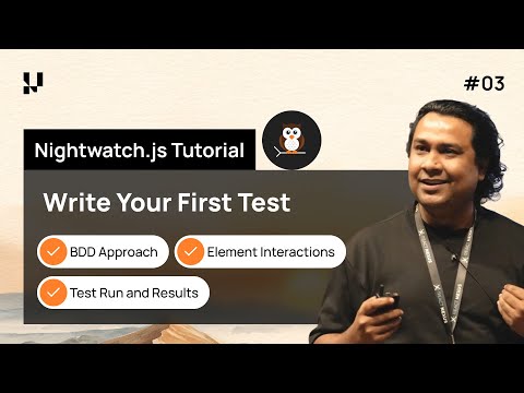 How to Write and Run Your First Nightwatch.js Test | Nightwatch.js Tutorial