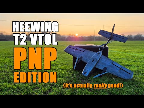 🛩️ Heewing T2 VTOL - PNP EDITION (No Complicated Assembly Or Programming Required)
