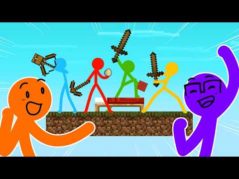 Bed Wars - Animation Vs Minecraft | AvG Reacts