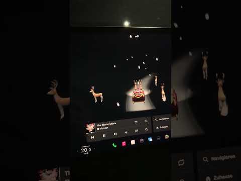 Metal Santa Tesla Fahrer 🤣