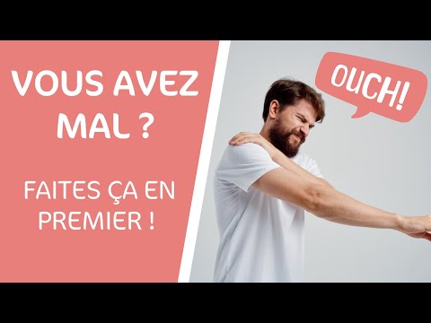 Une Douleur ? LE Premier Réflexe à Avoir (Le faites-vous ?)