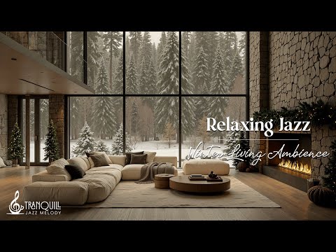 Thursday Winter Morning Jazz | Soft Forest Coffee Shop Ambience with Tranquil Jazz Melodies for Work