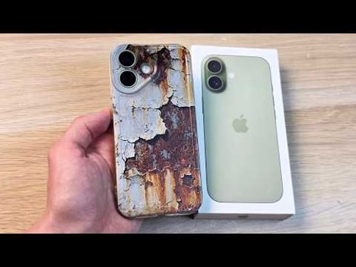 РЖАВЫЙ ЧЕХОЛ НА IPHONE 17!